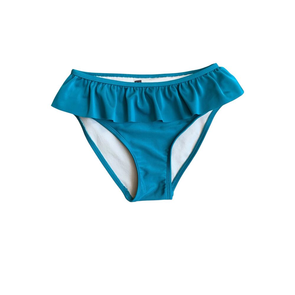 Tea Collection Deep Teal Ruffle Swim Bottoms